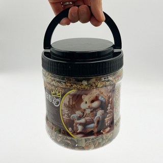 포시즌 햄스터 더킹 사료, 1개, 1.2L