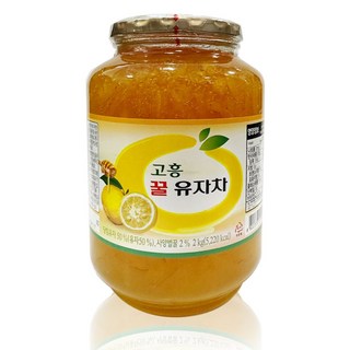 고흥 꿀 유자차 2kg, 1개, 1개입