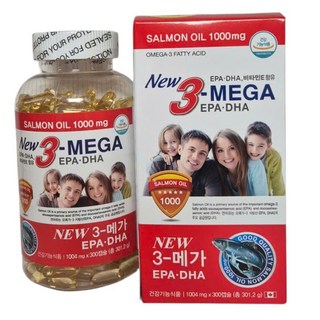헬스원 오메가3 salmon oil1000mg, 300회분, 2개