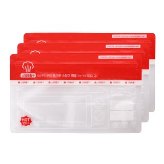 [신개념 요리하는 지퍼백 모닝쿡백] 전자레인지로 요리와 소독 보관까지 4SET 40장 + 3장, 43개