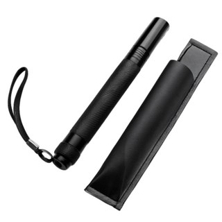 루티 초경량 미니 호신용 삼단봉, 1개, 블랙