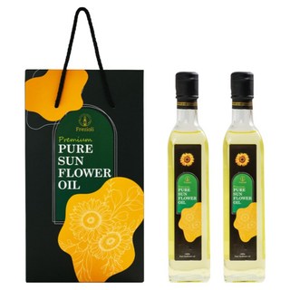 프레지올리 해바라기유 병오일 해바라기씨유 선물세트, 6세트, 1000ml