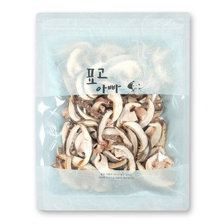 [표고아빠]참나무원목재배 국산 말린 건조표고버섯 [절편(상)] 실속 가정용 지퍼백포장, 1개, 600g