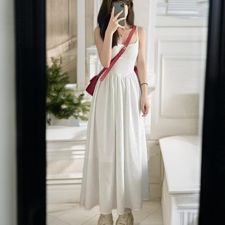 한아로지스 시원한 바캉스룩 나시 원피스