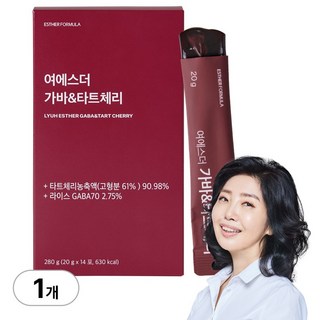 [본사직영] 여에스더 가바 & 타트체리 젤리, 1박스 (14포), 1박스, 14회분