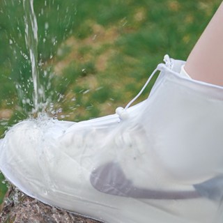 파밍굿즈 레인쉴드 미끄럼방지 신발 보호 방수 커버 운동화 장마철, 1개, 실키화이트 2XL(260~265mm)