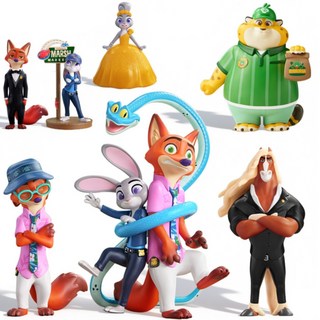 TOP TOY 디즈니 주토피아2 뉴저니 소장용 미니 피규어 랜덤 박스 닉/주디/게리/게리버트/히든피규어 생일선물 설날선물 어린이날선물, 1개