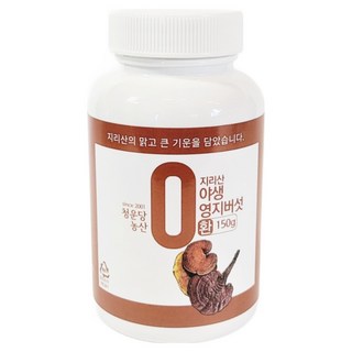 지리산 자연산 영지버섯환 국산 야생 영지환 효능, 1개, 150g