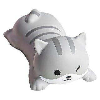 로앤제이 마우스 키보드 손목 받침대 보호대 손목보호쿠션, 1개, 고양이