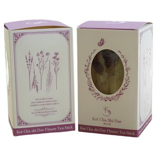 꽃차시대 스틱꽃차 12종(기념일 생일선물), 12개, 1세트, 12g, 12개입