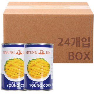 아시안팩토리 코키리표 명진 영콘 400g 24개 1박스 생어거스틴 식자재마트