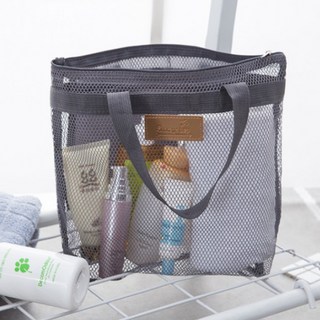 대형 메쉬 물놀이 비치백 수영 아쿠아 가방
