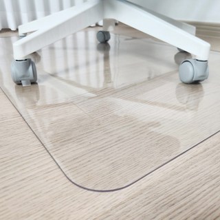 바닥보호 긁힘방지 체어매트, 투명2mm, 70cmX70cm R5cm, 1개