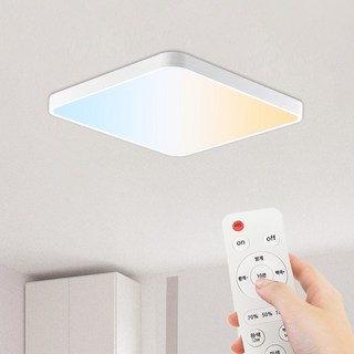 시스템 프리미엄 리모컨 디밍 방등 80W 플리커프리 삼성칩