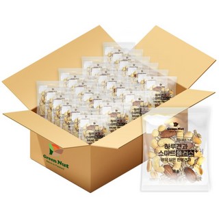 하루 견과 스마트플러스 한봉 알찬구성 물가안정 100낱봉 100봉 견과, 100세트, 18g