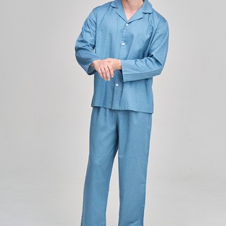 홈이 트라이 남성용 프리미엄 코튼 파자마세트