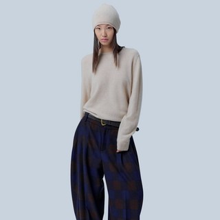 [GOBI Official] 고비 공식 스토어_고비 캐시미어 100% 캐시미어 모자 & 스웨터 세트