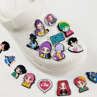 케이팝 데몬 헌터스 파츠23pcs 굿즈 신발 실내화