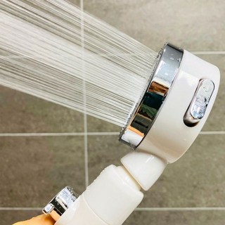 맘편해 온오프 수압 각도조절 필터샤워기 +필터 3개 추가, 화이트, 1개