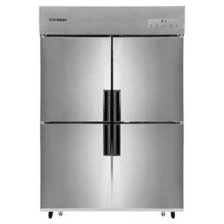 스타리온 LG전자 3년 책임AS 업소용냉장고 내부스텐 45박스 (1100L) 1/4냉동 SR-C45AI, 올메탈(SR-E45B1F)