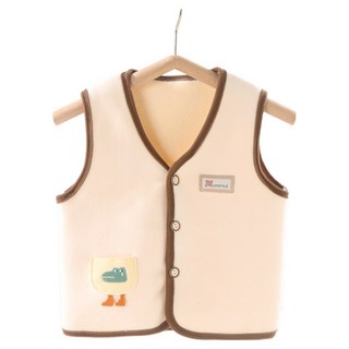 트렌드윙 남여공용 키즈 후리스 조끼 (90~120)