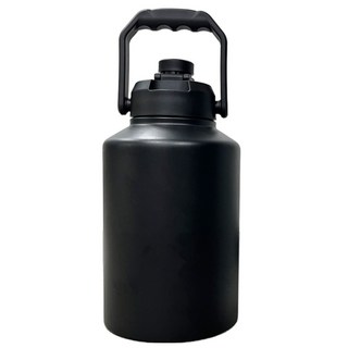 모멘 그랜드 워터저그 대용량 텀블러 캠핑물통 수통 아이스팟, 블랙, 1개, 3.8L