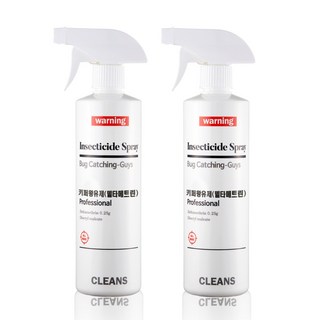 벌레잡는총각들 전문가용 지속성 살충제, 2개, 500ml