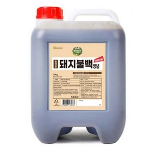 올바른 돼지불백 양념 전문가용, 1개, 10kg
