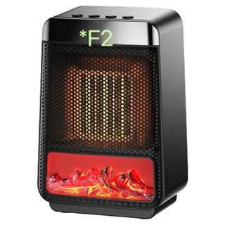 스타일닥터 PTC 급속 가열 온풍기 개인용 캠핑 히터 휴대용 개인용 온풍기, 블랙, E03