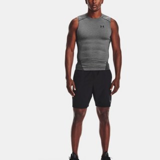 [언더아머 공식]남성 HeatGear® 아머 슬리브리스 1361522-090