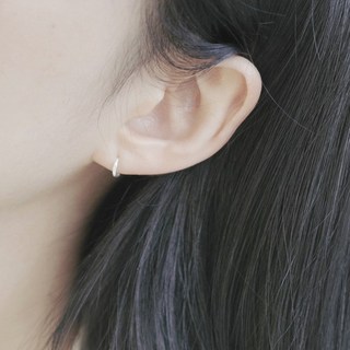 925실버 기본 링귀걸이 베이직 원터치귀걸이 심플 데일리이어링