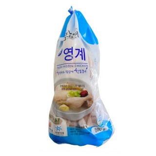 참프레 백숙용 냉동 영계 삼계탕용 생닭, 10개, 500g
