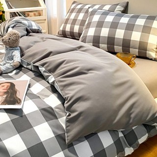 레드나무 부드러운 워싱 먼지없는 이불 커버세트