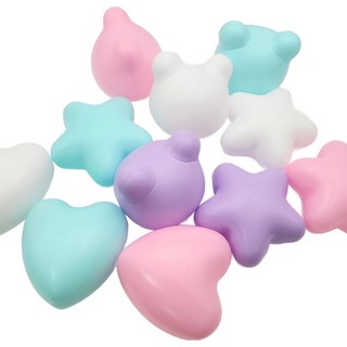유아동마루 9.5cm 대왕별 하트 곰 모양 볼풀공 국내 자체 생산, 100개, 파스텔 마카롱 모양공