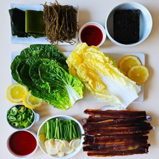 포항 구룡포 완전손질 과메기(고급) 야채세트, 1개, 과메기(완전손질)5미10쪽단품