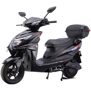 아트테크 고출력 전동오토바이 전동자전거 전기 할리스쿠터 팻바이크 배터리분리충전 전기자전거 배달 오토바이 전동카트 출퇴근용 배달용 레저용 전기오토바이 300km, 5) 고급형 리튬 38A_72V_블랙