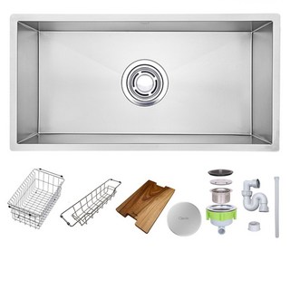 백조싱크 깜뽀르테 900세트 엠보코팅 사각싱크볼 씽크볼 주방싱크볼 교체, 1개