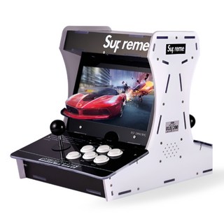 픽조이 케이스포함 오락실게임기 가정용 레트로게임기 고전게임기, 2인용, 블랙