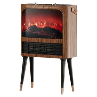 클린히터 올인원 전기 히터 가습기 난로 스토브 난방기 온풍기 목욕 사무실 가열식 가정용, 기본 리모컨