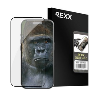 렉스 아이폰 코닝 고릴라 글라스 고경도 강화유리, 1개