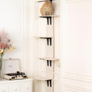 앙꼬미 도어클라이밍 벽걸이 캣타워 고양이해먹, 1개