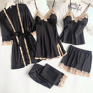 멜로즈이즈 실크 슬립 5종 세트 빅사이즈 섹시슬립 원피스 이벤트속옷 란제리 허니문잠옷 신혼 호캉스