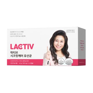 LACTIV 女性私密護理益生菌膠囊, 120顆, 1盒