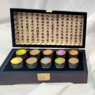 용돈박스 돈진단 원목 공진단 상자 한약 용돈박스 반전이벤트 어버이날 돈선물 기념일 현금이벤트 설날 추석 선물, 우드10구, 1개