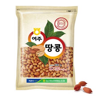 Nonghyup 烤花生, 500g, 1包