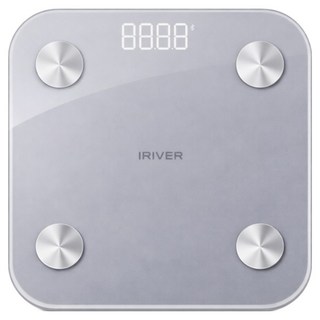 아이리버 스마트 체지방 체중계, 1개, 라이트그레이, SB-H301B