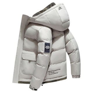 Ostini 남자 역시즌 패딩 점퍼 겨울 후드 숏패딩 남성 경량패딩 보온과 패션을 겸비 대학생패딩 잠바 빅사이즈패딩