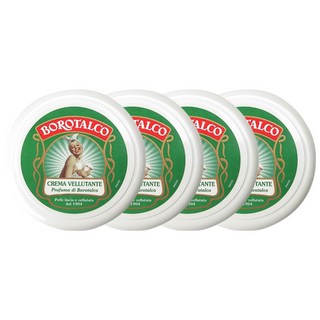 (독일배송) Borotalco 보로탈코 벨벳 보습 바디크림 150ml 4개
