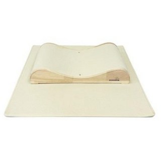 파파냥 논슬립 카펫트 쇼파형 원목 스크래처 와이드, 2개, 아이보리