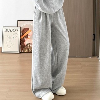 샤일리 여성 겨울 기모 숏 롱 와이드 트레이닝 팬츠